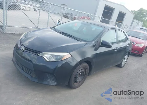 2014 Toyota Corolla Le z USA, uszkodzony, nr VIN 2T1BURHE6EC069970